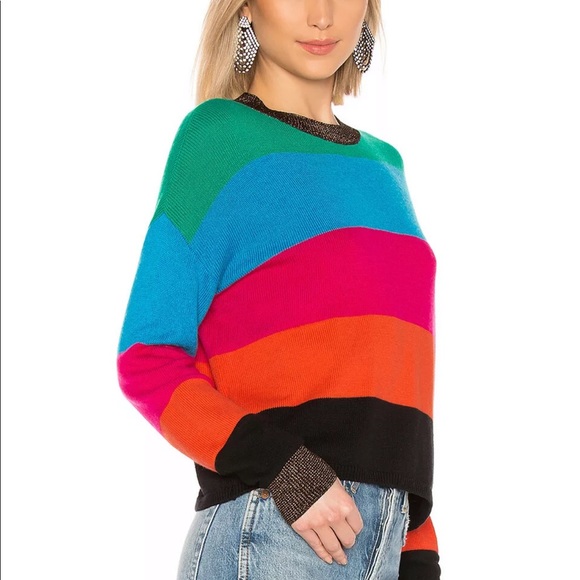 Pam & Gella Wool & Cashmere Lambswool Viscose Blend Sweater Top Sz M - Picture 5 of 8